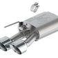 Ford Racing 2024 Mustang 5.0L Extreme Active Axle-Back w/Valance - Chrome Tip M-5230-M5ECVA
