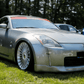 Nissan Fairlady 350z Black INGS Look Front Bumper Lip (2002 - 2008)