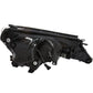 Anzo 2013-2015 Toyota Rav4 Projector Headlights w/ Plank Style Design Black