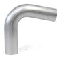 HPS Performance Products HPS 2-1/2" OD 110 Degree Bend 6061 Aluminum Elbow Pipe Tubing 16 Gauge w/ 4" CLR