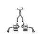 Corsa Performance 16-18 Chevy Camaro SS 147 Xtreme+ 2.75in Cat-Back Dual Rear Exit
