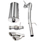 Corsa Performance 11-13 Cadillac Escalade 6.2L V8 Polished Sport Cat-Back Exhaust