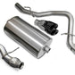 Corsa Performance 09-11 Chevrolet Tahoe 5.3L V8 Black Sport Cat-Back Exhaust