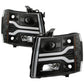 Spyder Chevy Silverado 1500 07-13/2500HD/3500HD 07-14 LED Black PRO-YD-CS07V3PL-BK 5087614
