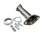 SPDZ1 96-00 Honda Civic EK9 test pipe Straight Flow with 2.5” Donut Gasket and Flange