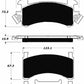 Porterfield Brake Pads for 1984 CADILLAC SEVILLE
