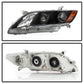 SPYDER xTune 07-09 Toyota Camry Halogen OEM Headlights - Black (HD-JH-TCAM08-AM-BK) 9943225