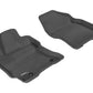 3D MAXpider 2004-2009 Toyota Prius Kagu 1st Row Floormat - Black L1TY14511509