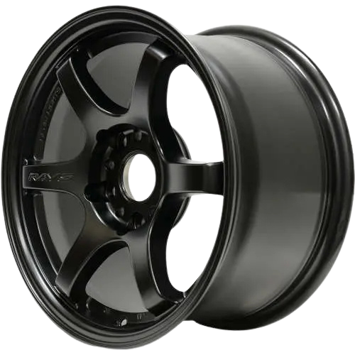 Gram Lights 57DR 18x9.5 +38 5-114.3 Semi Gloss Black Wheel