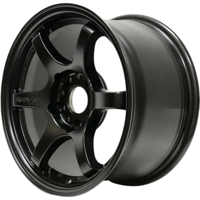 Gram Lights 57DR 18x9.5 +22 5-114.3 Semi Gloss Black Wheel