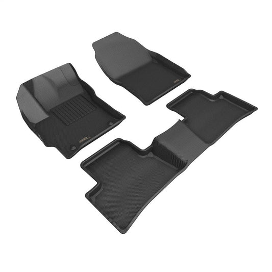 3D MAXpider 3D MAXider 22-23 Toyota Corolla Cross FWD Kagu Black Floor Mats - Row 1/2 L1TY29301509