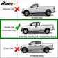 Fits 99-18 Sierra Silverado Crew Cab 5" Running Boards Side Step Bar
