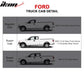 Fits 04-08 Ford F150 Super Cab 4in Black Oval Curved Running Boards
