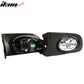 2001-2003 Honda Civic Black Housing Clear Lens Fog Lights Lamp Pair