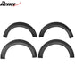 1999-2007 Ford F250 F350 HD Black Pocket Style Fender Flares ABS