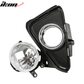 2016-2019 Toyota RAV4 OEM Style Clear Lens Front Bumper Fog Light ABS