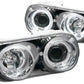 Anzo 1994-1997 Acura Integra Projector Headlights w/ Halo Chrome