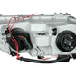 Anzo 1994-1997 Acura Integra Projector Headlights w/ Halo Chrome