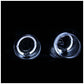 Anzo 1994-1997 Acura Integra Projector Headlights w/ Halo Chrome