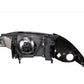 Anzo 2000-2002 Chevrolet Cavalier Crystal Headlights Black