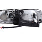Anzo 1998-2002 Chevrolet Camaro Crystal Headlights w/ Halo Chrome