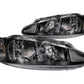 Anzo 1998-2004 Dodge Intrepid Crystal Headlights Black