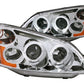 Anzo 2001-2003 Honda Civic Projector Headlights w/ Halo Chrome