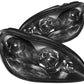 Anzo 2000-2005 Mercedes Benz S Class W220 Projector Headlights Black