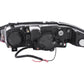 Anzo 1997-1999 Mitsubishi Eclipse Projector Headlights w/ Halo Chrome