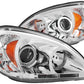 Anzo 1997-2001 Mercedes Benz M Class Projector Headlights w/ Halo Chrome