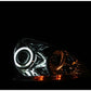 Anzo 1997-2001 Mercedes Benz M Class Projector Headlights w/ Halo Chrome