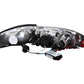 Anzo 1994-1998 Ford Mustang Projector Headlights w/ Halos (CCFL) Black 1pc