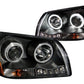 Anzo 2005-2007 Dodge Magnum Projector Headlights Black
