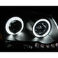 Anzo 2005-2007 Dodge Magnum Projector Headlights Black