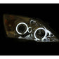 Anzo 2007-2011 Honda Cr-V Projector Headlights w/ Halo Chrome