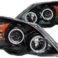 Anzo 2007-2011 Honda Cr-V Projector Headlights w/ Halo Black