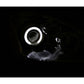 Anzo 2002-2004 Nissan Altima Projector Headlights w/ Halo Chrome
