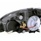 Anzo 2002-2004 Nissan Altima Projector Headlights w/ Halo Black