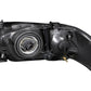 Anzo 2004-2006 Nissan Sentra Crystal Headlights Black