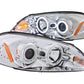 Anzo 2006-2007 Chevrolet Monte Carlo Projector Headlights w/ Halo Chrome
