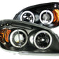 Anzo 2005-2010 Chevrolet Cobalt Projector Headlights w/ Halo Black