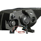Anzo 2007-2012 Dodge Caliber Projector Headlights w/ Halo Black (CCFL)