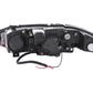 Anzo 1997-1999 Mitsubishi Eclipse Projector Headlights w/ Halo Chrome