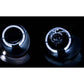 Anzo 2002-2004 Acura Rsx Projector Headlights w/ Halo Black