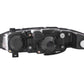Anzo 1995-1996 Mitsubishi Eclipse Projector Headlights w/ Halo Black G3