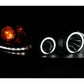 Anzo 2005-2010 Pontiac G6 Projector Headlights w/ Halo Black (CCFL)