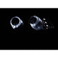 Anzo 1997-1999 Mitsubishi Eclipse Projector Headlights w/ Halo Chrome G2