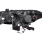 Anzo 2008-2012 Honda Accord Projector Headlights w/ Halo Black (CCFL)