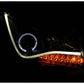 Anzo 2011-2015 Chevrolet Cruze Projector Headlights w/ Halo Black