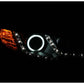 Anzo 2010-2013 Kia Forte Projector Headlights w/ Halo Black (CCFL)